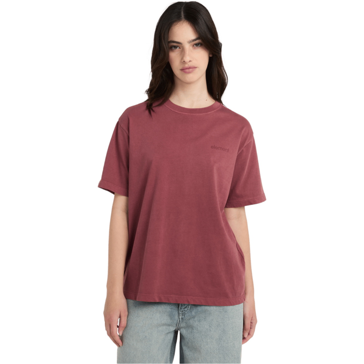 2026 Element Womens Lowcase Pigment T-Shirt ELJKT00130 - Nocturne